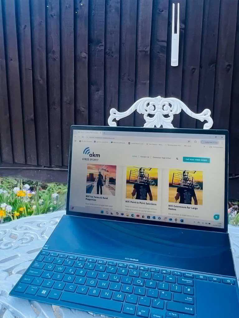 Outdoor WiFi for Gardens & Patios in Cricklade